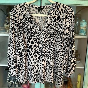 Banana Republic Cheetah print top